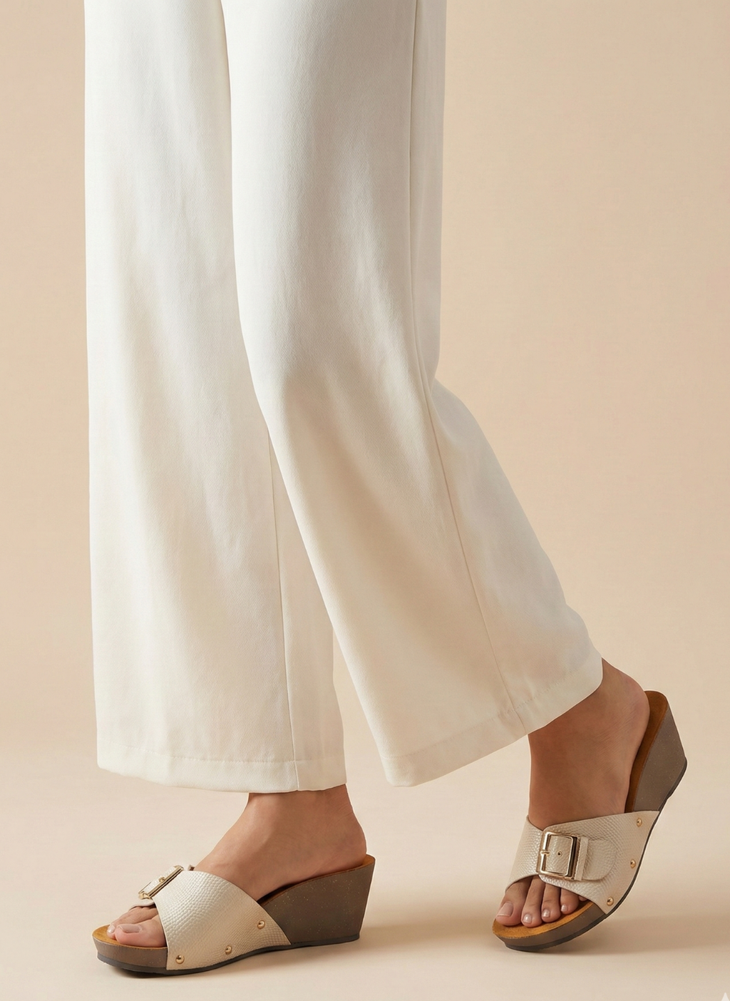 ELORA BUCKLE WEDGE