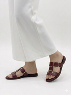 Studded Luxe Slides