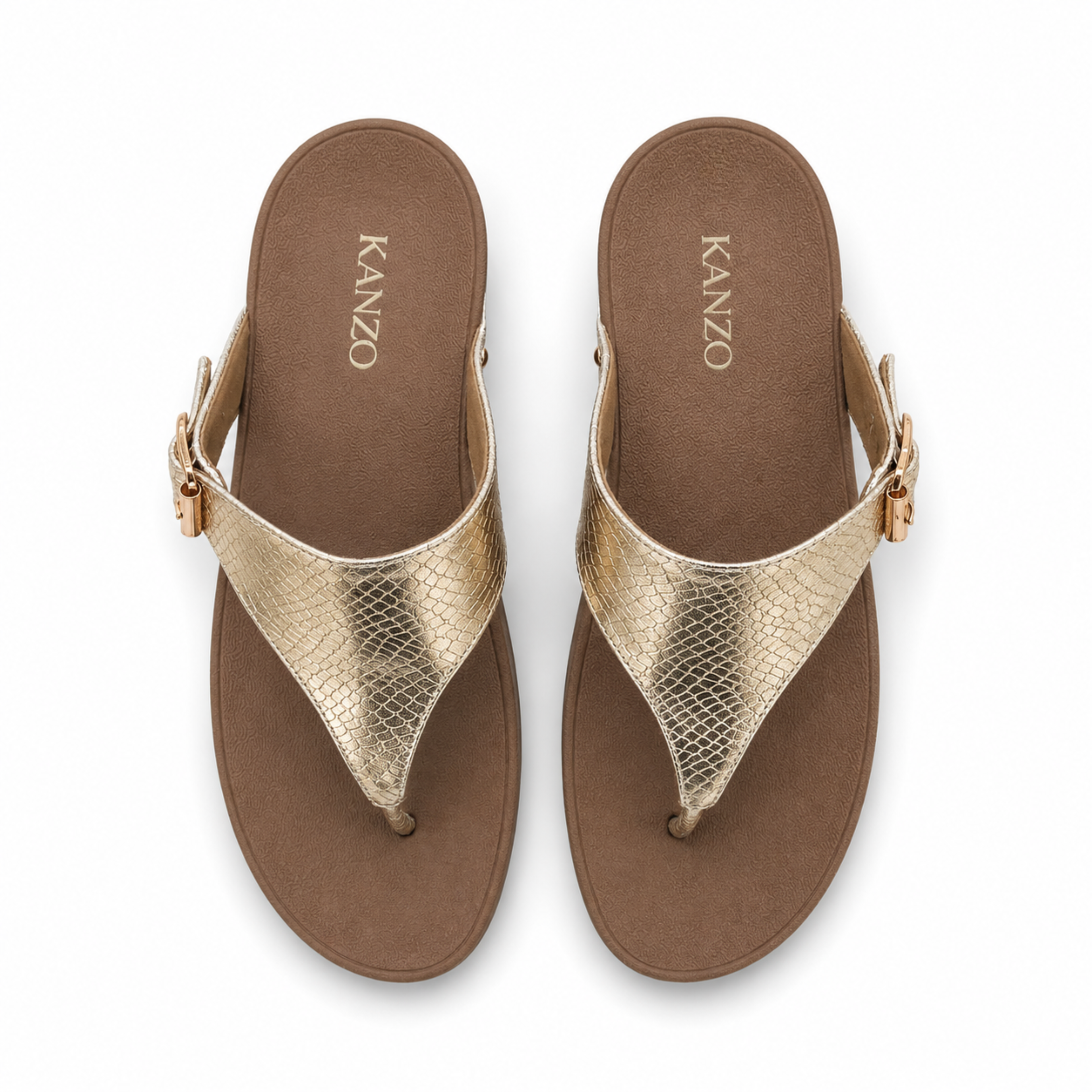 Kanzo ZenStep Women's Comfort Sandals | Lightweight Slip-On Flats