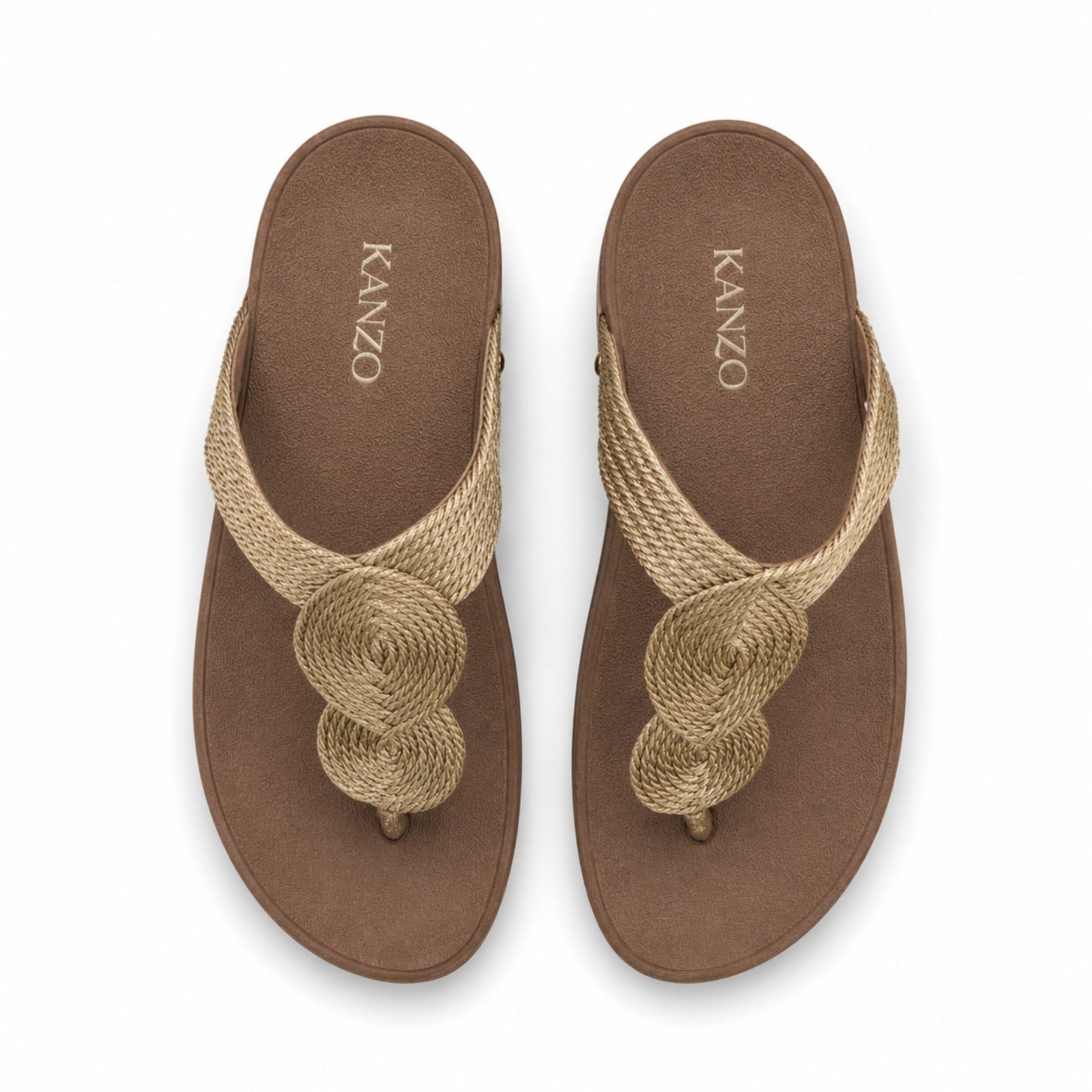 Nova Knot Sandal – Stylish Braided Slip-On Flats for Women