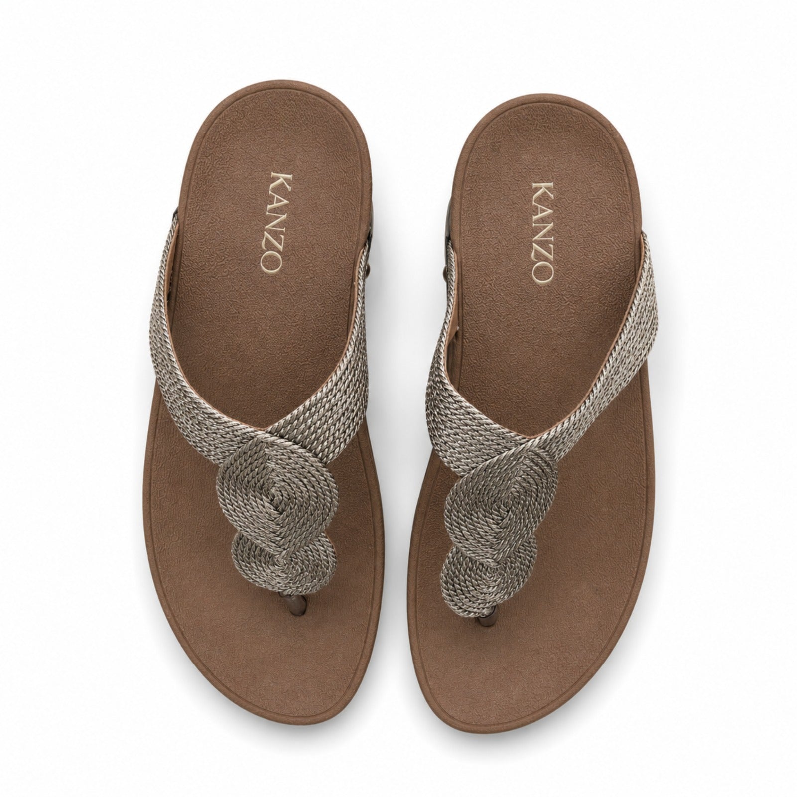 Nova Knot Sandal – Stylish Braided Slip-On Flats for Women Secondary image
